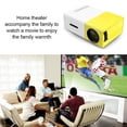 thumbnail image 4 of Proyector Yg300 Proyector Portátil Mini Led 480X320 Píxeles 1080P Compatible Con Hdmi Audio Usb Compatible Con Reproductor De Video Multimedia Kearding EL012482-00, 4 of 6