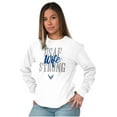 thumbnail image 4 of US Air Force USAF Strong Wife Women's Long Sleeve T Shirt Brisco Brands S, 4 of 6