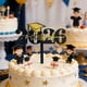 thumbnail image 5 of Adornos para tartas de graduación: gorros de graduación y adornos decorativos para cupcakes. Tema de fiesta de graduación, 5 of 5