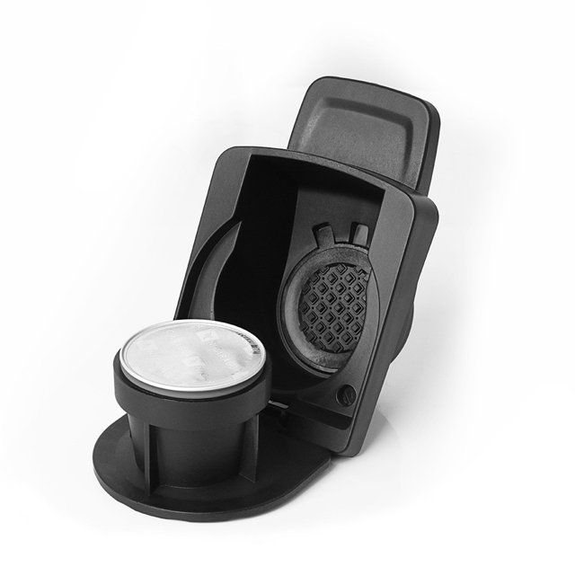 Nespresso Adaptateur de Capsule pour Machine : Convertisseur Polyvalent Réutilisable/jetable au Design Simple, Fonctionnalité Facile à Utiliser et Matériau Durable pour la Compatibilité avec l'Infusion du Café