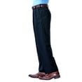 thumbnail image 2 of Haggar Men's Cool 18® Solid Pleat Front Pant Classic Fit 41114529486, 2 of 6