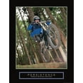 thumbnail image 2 of Frontline 12x14 Gold Ornate Wood Framed with Double Matting Museum Art Print Titled - Persistence - Dirt Bike, 2 of 4