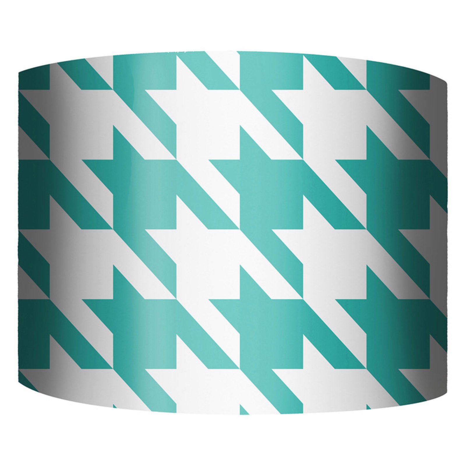 Ptm Images Houndstooth B Ii Drum Lamp Shade Com Ptm Images Houndstooth B Ii Drum Lamp, Teal Lamp Shade B Modern