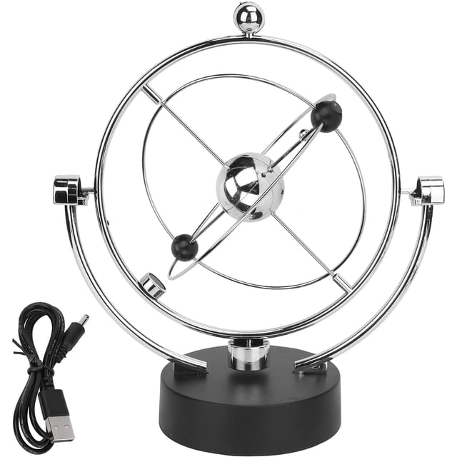Bola de oscilación electrónica juguete de movimiento perpetuo astronomía de asteroides