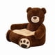 thumbnail image 4 of Asiento de sofá para niños, asiento de apoyo, sofá de felpa, reposabrazos, cojín suave para el hogar. Oso, 4 of 9