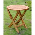 thumbnail image 2 of Acacia Round Folding Table, 2 of 2