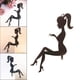 thumbnail image 5 of Adorno de torta Acrílico Moda Tacones Altos Chica Dama Cake Topper Party Decor DIY Negro Macarena, 5 of 7