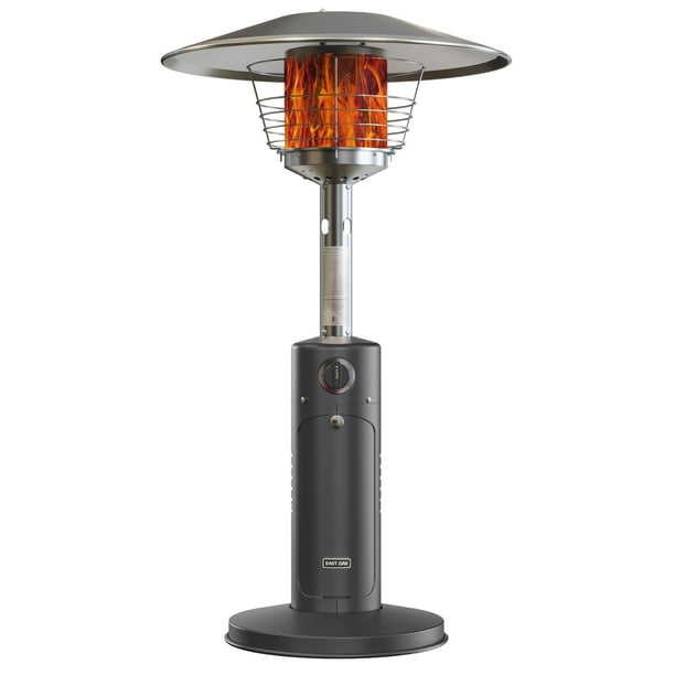 EAST OAK Portable Patio Outdoor Heater, Tabletop Patio Heater 11000 BTU