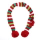 thumbnail image 2 of Stripe Pattern Puppy Cat Scarf Christmas Collar Pet Bufanda Navidad para perros Mascotas Perrito Tamaño M, 2 of 5