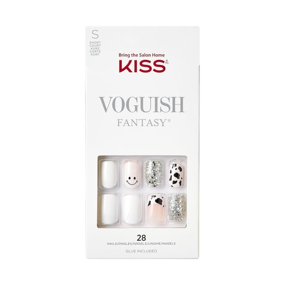 KISS Voguish Fantasy Fake Nails, ‘Coastin'’, 28 Count