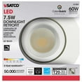 thumbnail image 5 of 7.5w LED Directional Retrofit Downlight 4 in. CCT Tunable 60 deg.  120v, 5 of 7