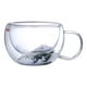 thumbnail image 3 of Taza navideña, taza de café, tazas de leche con leche, cristalería, elegante aislamiento transparente de doble pared, 300ml para ,, 3 of 9