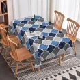 thumbnail image 5 of Nanqianyi Modern Geometric Tablecloth,Waterproof Stain Resistant Rectangle Table Cover for Dining Kitchen,60x70 Inch, 5 of 6