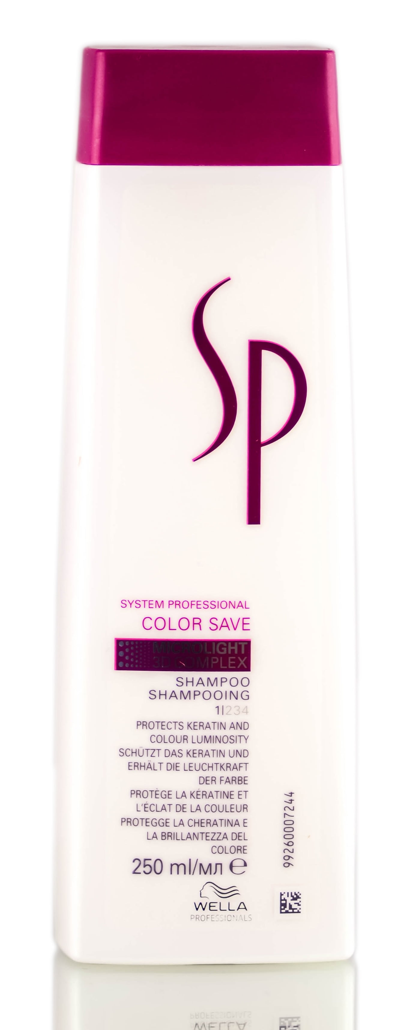Spytte ud Alt det bedste aktivering 8.45 oz , Wella System Professional Color Save Shampoo , Hair Beauty  Product - Pack of 3 w/ Sleek Pin Comb - Walmart.com