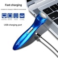 thumbnail image 4 of LOVEVER Rasoirs Électriques pour Hommes Rasoirs Électriques pour Hommes Étanche/rechargeable Rasoir Électrique pour Hommes Lames de Tête Portable de Voyage, 4 of 8