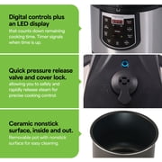 Presto® 6-Quart Programmable Electric Pressure Cooker Plus