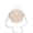 🥑 White_New#1493, variant on Forest Style Textured Woven Round Handbag Crossbody Bag • Fashion Straw Circle Purse • Boho Summer Shoulder Bag • Casual Travel Beach Resort Accessory