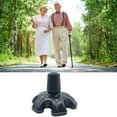 Clearance! Cane Tip Self Standing Quad Base Replacement for Walking