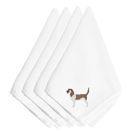 Grand Basset Griffon Vendeen Embroidered Napkins Set of 4 BB3390NPKE