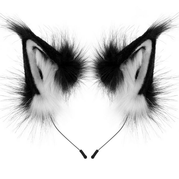 Handmade Wolf Cat Ears Headwear Party Cute Head for Fashionable Dress-Up and Themed Events