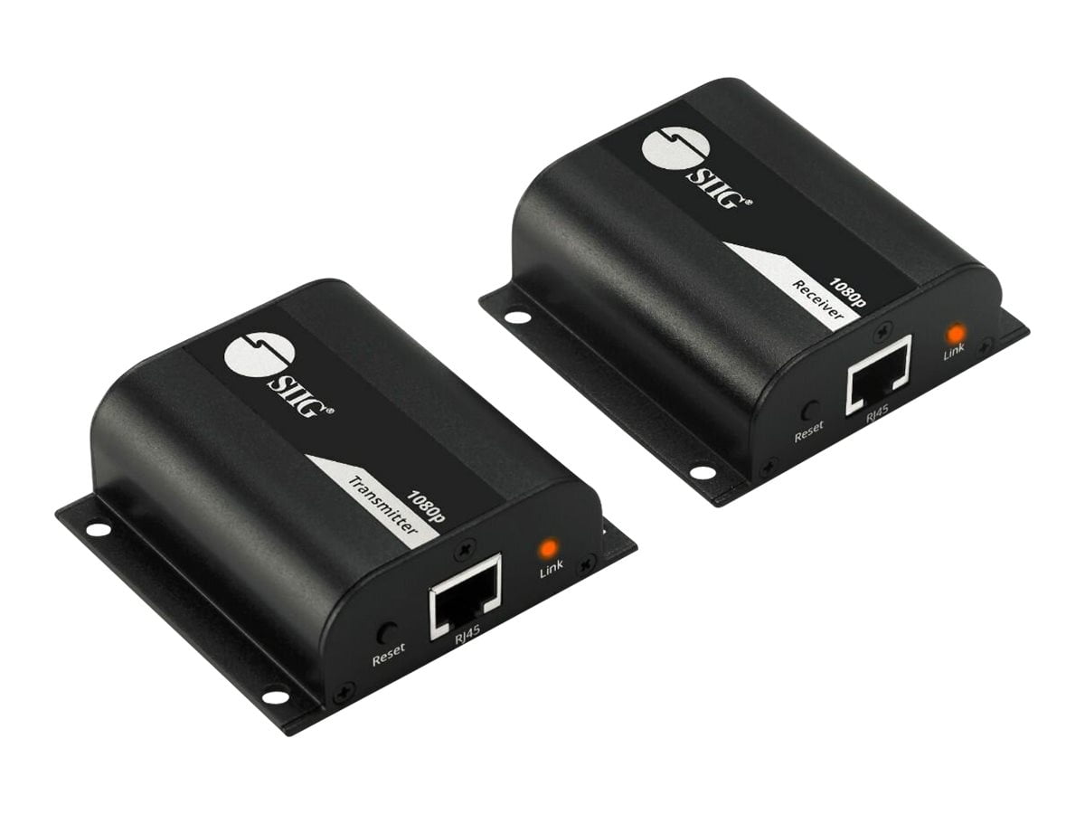 SIIG Full HD HDMI Extender with IR Transmitter and receiver video
