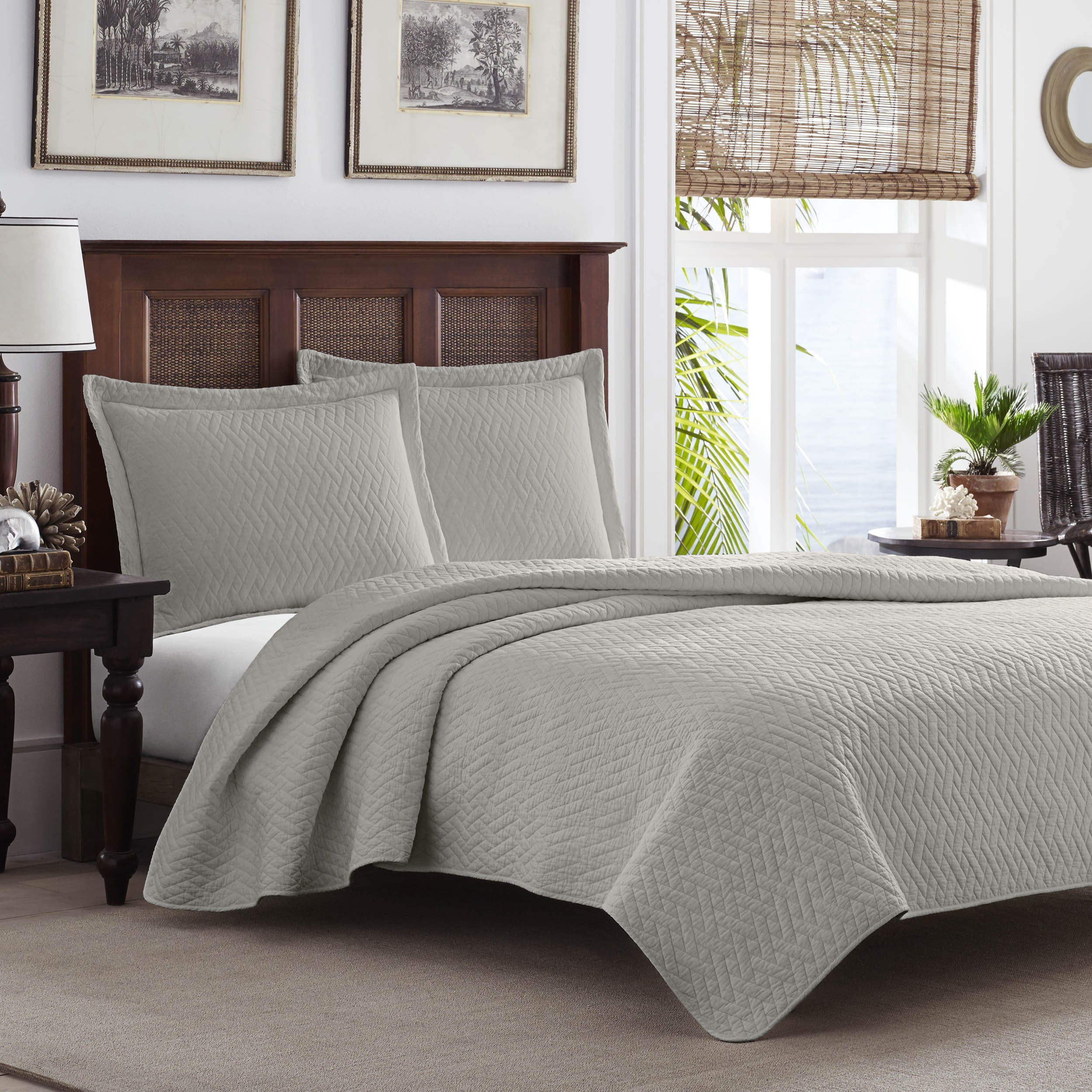 Chevron quilt set tommy bahama bedding sales