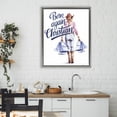 thumbnail image 2 of Born Again Christian Cowgirl Gray Framed Floater Canvas Wall Art, design by Amanda Greenwood, 2 of 10