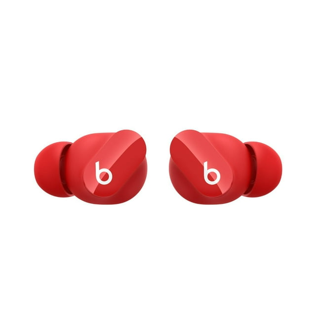 Refurbished Beats by Dr. Dre Studio Bud Red Wireless Noise Cancelling In Ear Headphones MJ503LL/A