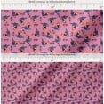 thumbnail image 2 of Soimoi Cotton Poplin Fabric Text,Rugby Ball & Bird Cartoon Print Sewing Fabric Yard 42 Inch Wide, 2 of 7