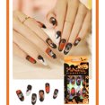 thumbnail image 1 of PVCS Halloween Collection Long Wearing Nail Finished Fake Nail Nail Patch 24pcs, 1 of 3