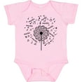thumbnail image 3 of Inktastic Music Dandelion Musical Boys or Girls Baby Bodysuit, 3 of 5