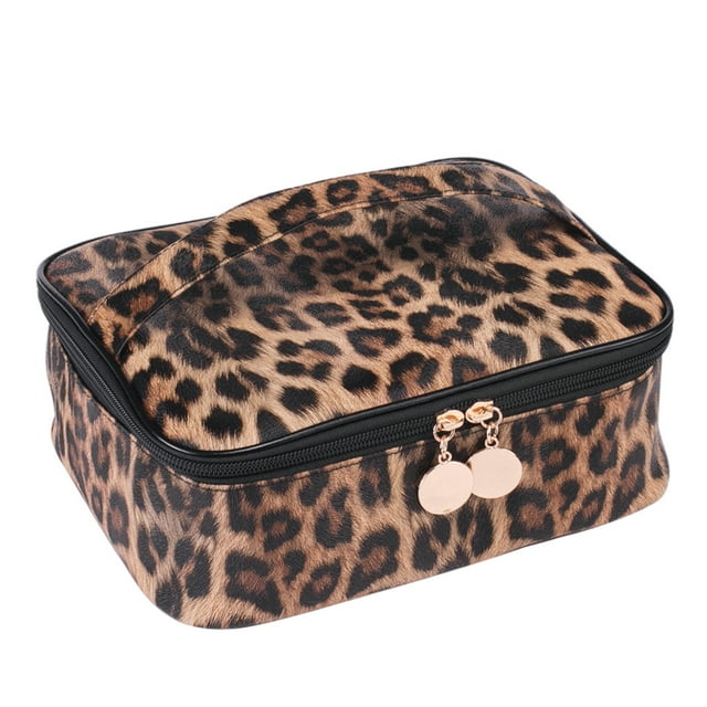 Bolsas de maquillaje Billuyoard Organizador de tocador Leopardo Tipo 1
