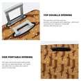 thumbnail image 3 of Fotbe Dachshund Dog Puppy Funda Protectora para Equipaje, Antirrayones y Resistente a la Suciedad, Compatible con Maletas de 18 a 32 Pulgadas-Large, 3 of 7