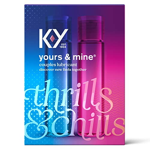 Lubricant for Him and Her, KY Yours & Mine Couples Lubricant, 3 fl oz, Couples Personal