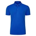 thumbnail image 1 of Youth Boys Solid Short Sleeve Shirts, Lightweight Collared Tops for Summer Outings, 1 of 2