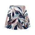 thumbnail image 4 of Women's Printed Athletic Pleated Tennis Skirt with Built-in Shorts, High Waist Stretchy Yoga Golf Skort for Running, Gym Workout, Casual Sportswear and Spring Summer Activities,Mint Green-5,L, 4 of 6