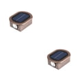 thumbnail image 4 of Advancent Lámpara de pared LED para exteriores con energía solar - Instalación fácil a prueba de agua Luz de luz fría y cálida respetuosa Type2 NO2, 4 of 6