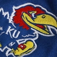thumbnail image 3 of Women's Stadium Athletic Royal Kansas Jayhawks Arched Name Full-Zip Hoodie, 3 of 3