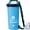 Blue, variant on Dry Bag Cooler - Roll Top, Insulated, Leak Proof, Collapsible, Waterproof - 10L