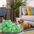 thumbnail image 3 of 3D Succulents Cactus Pillow, Cute Succulents, (Grass Green, 18 inches) Garden Green Lovers Baby Green Plant Throw Pillows for Bedroom Room Home Decoration Novelty Plush Cushion, 3 of 9