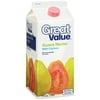 Great Value with Calcium Guava Nectar, Half Gallon