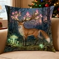 thumbnail image 1 of Pillow Case With Print Pillow Cushion Holiday Decoration, 1 of 6