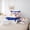 White T, variant on Erosebridal Kid Cute Ribbon Twin Bedding Sets 7-Piece, Initial S Letter Bedding Comforter Set, Pink Reversible