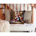thumbnail image 3 of Carolines Treasures DAC4071PW1414 14 x 14 in. Bernese Mountain Dog & Santa Claus Throw Pillow, 3 of 6