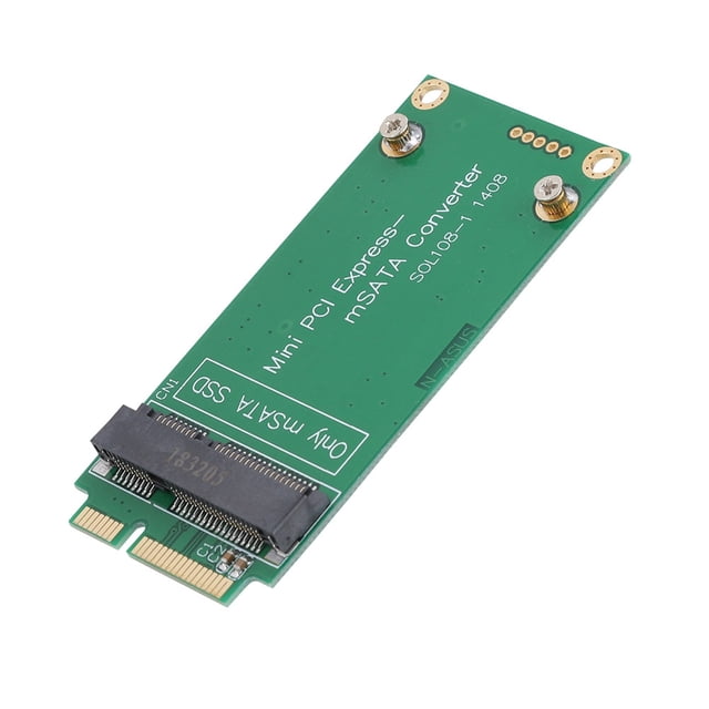 Adaptador SATA, mSATA SSD a SATA SSD Adaptador Tarjeta elevadora Solución innovadora