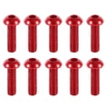 thumbnail image 1 of Hex Socket Screws, M3 6-10mm 455 MPa Button Head Screws Colorful Screws Metric Hex Socket  Screw, 1 of 3