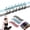 2-B(10level), variant on YUSUIYI Numbered Resistance Bands for Glutes,8/10-Section Elastic Stretching Strap for Fitness & Full Body Workout