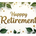 thumbnail image 4 of Happy Retirement Party Banner Backdrop Celebration Background Decorations Photography Props Balloons Cheers Event Supplies Retirement Party, 4 of 4