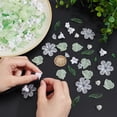 thumbnail image 3 of Kit de 300 piezas de cuentas acrílicas surtidas con orificio de 1-2 mm, cuentas acrílicas con forma de flores y hojas para bisutería DIY, tapas para cuentas, perlas de plástico, 3 of 9