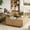 Natural, variant on GUNAITO Lift Top Coffee Table with Storage, Square coffee table and modern Farmhouse Center Table for Living Room, Natural wood color